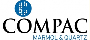 logo COMPAC MARMOL&QUARTZ letra mas gorda